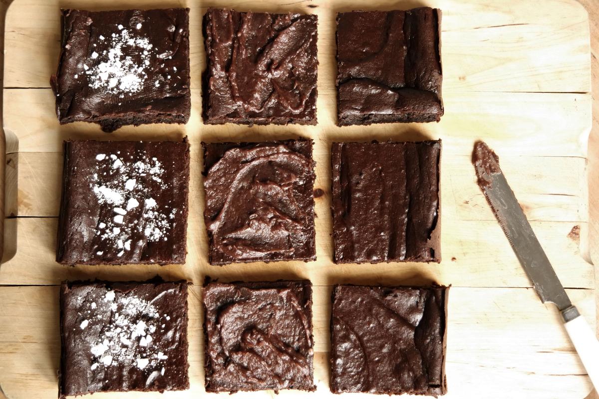 Rezeptbild: Avocado Brownies (vegan)