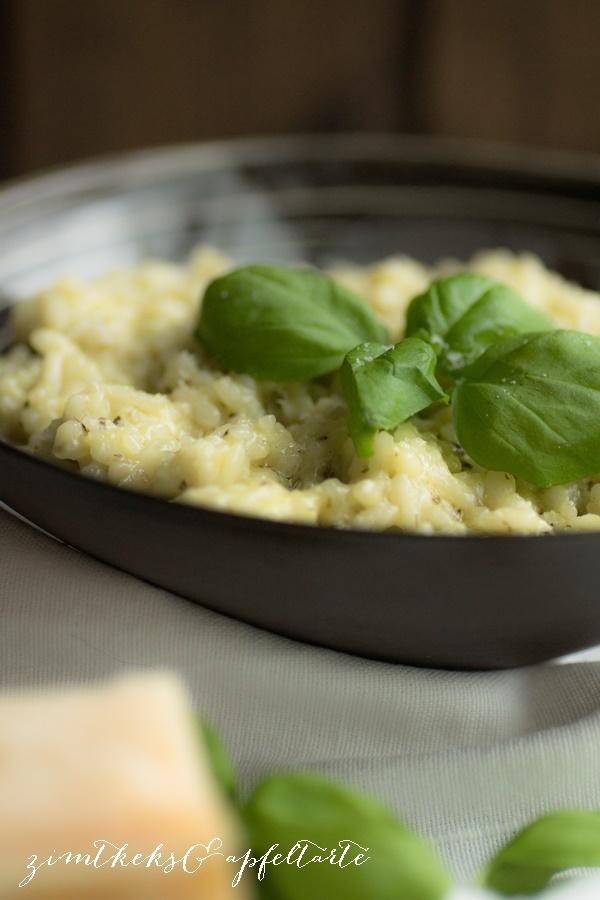Rezeptbild: Basilikum-Risotto