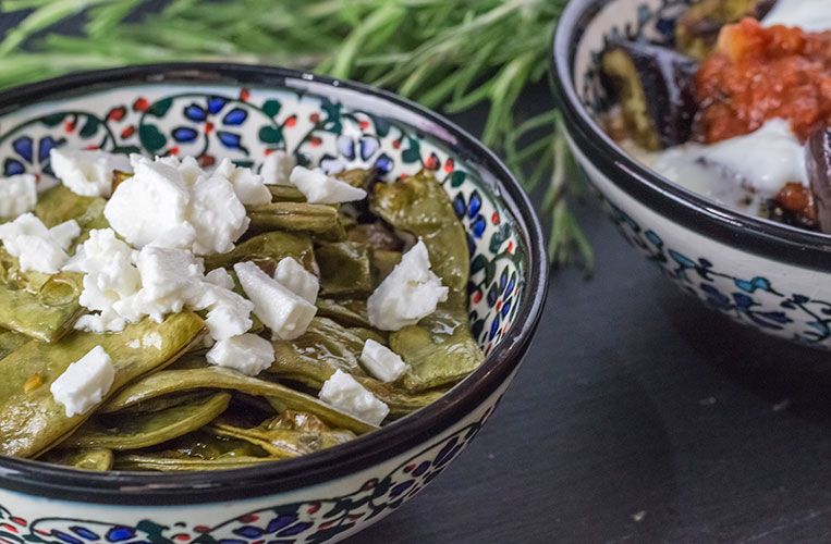 Rezeptbild: Grüne Bohnen aus dem Ofen