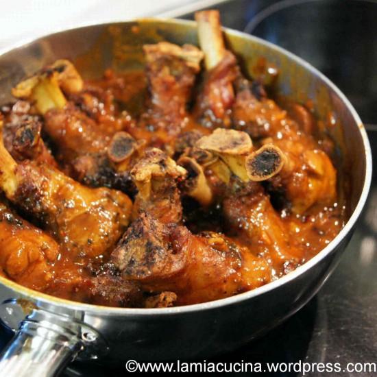 Rezeptbild: Lammhäxchen an Gremolata