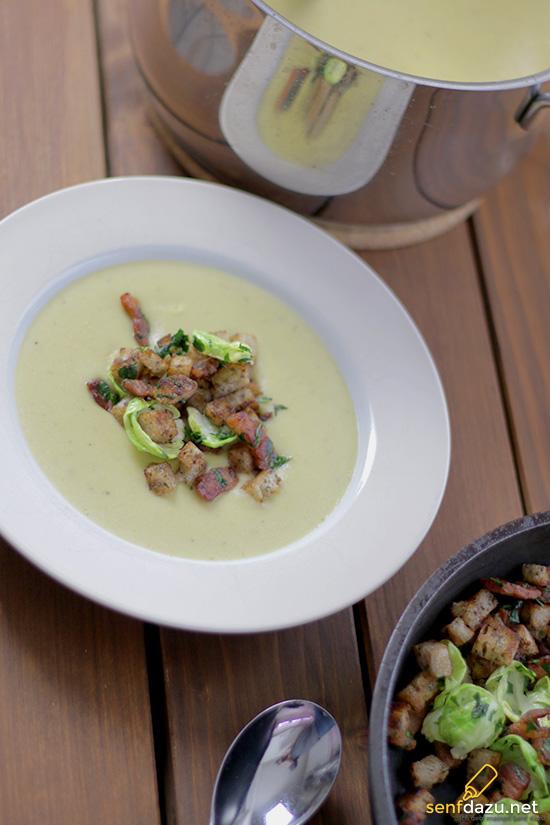 Rezeptbild: Rosenkohlsuppe