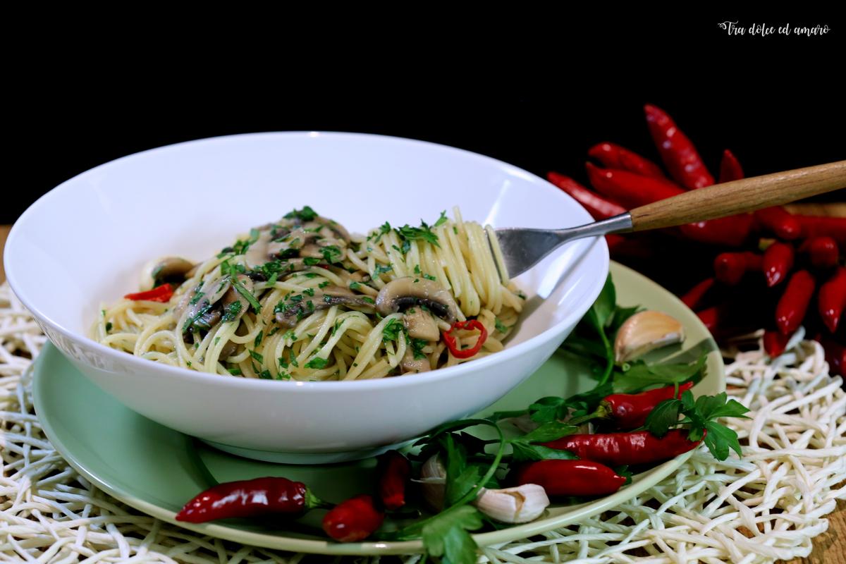 Rezeptbild: Spaghettini ai funghi