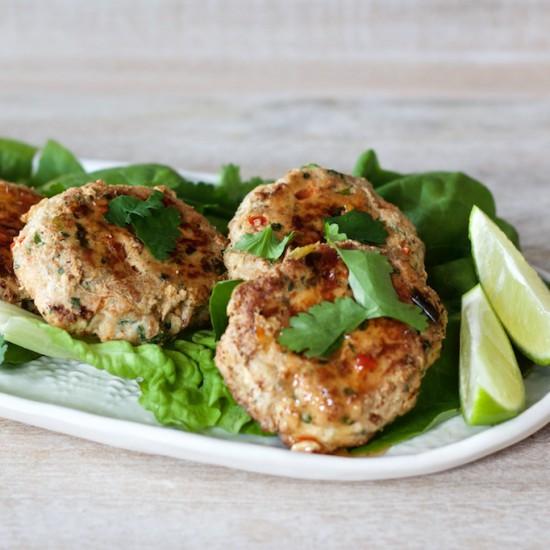Rezeptbild: Thailändische Fischküchlein