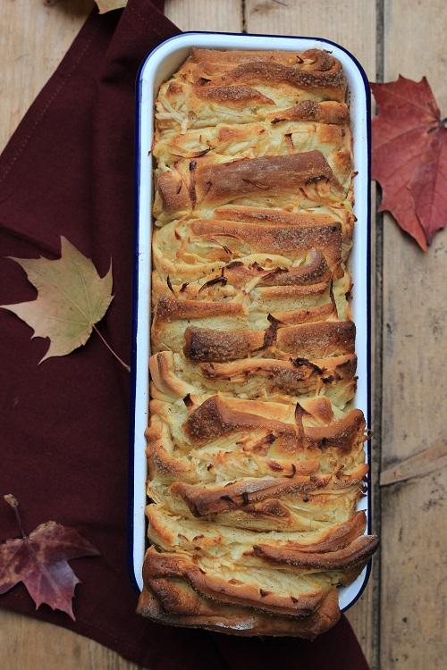 Rezeptbild: Apfel-Zupfbrot mit Zimt & Zucker
