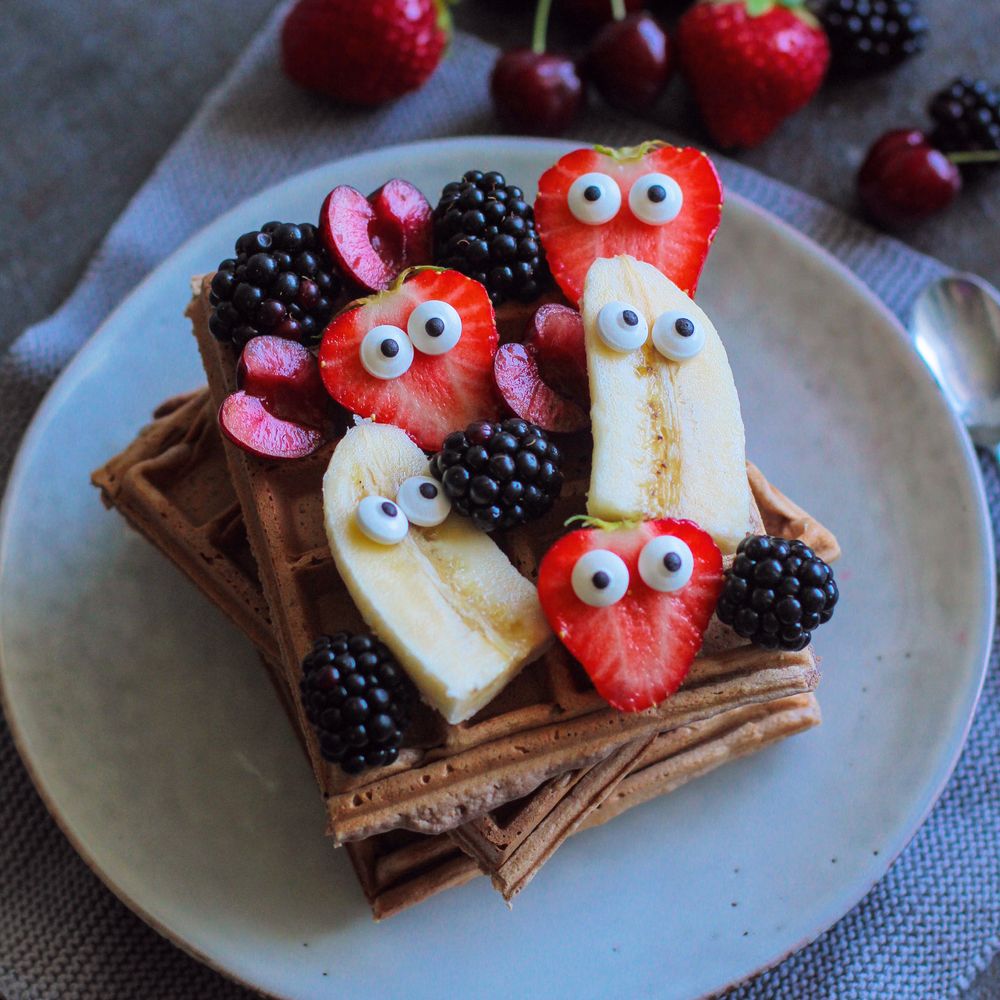 Rezeptbild: Frühstückswaffeln