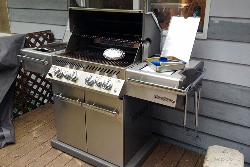 Rezeptbild: Pizza auf dem Grill
