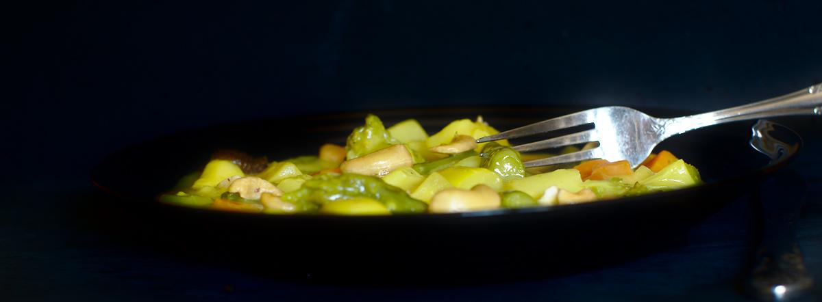 Rezeptbild: Spargel – Curry, vegan und so lecker !