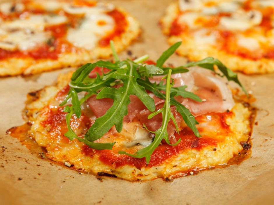 Rezeptbild: Blumenkohl-Pizza