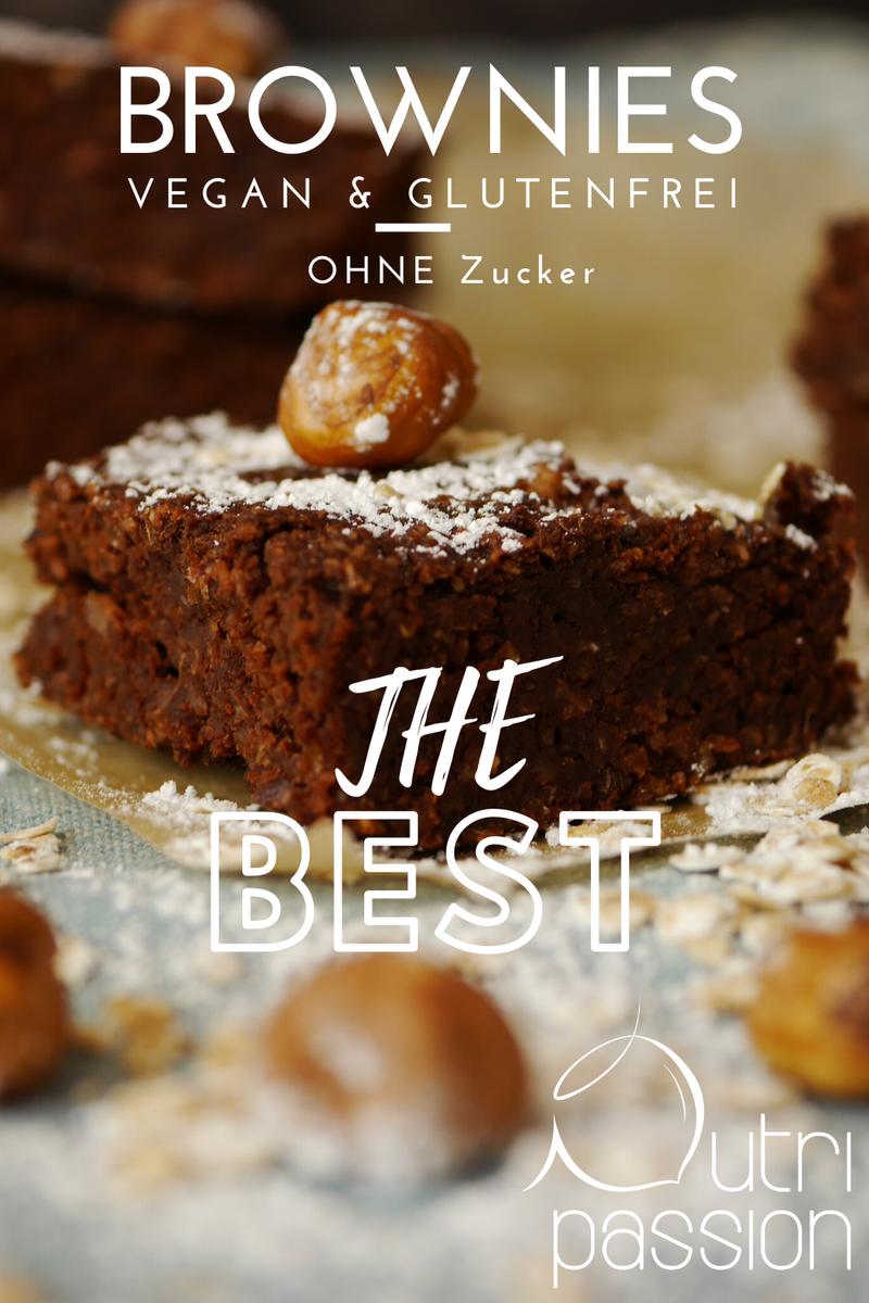 Rezeptbild: Glutenfreie vegane Brownies
