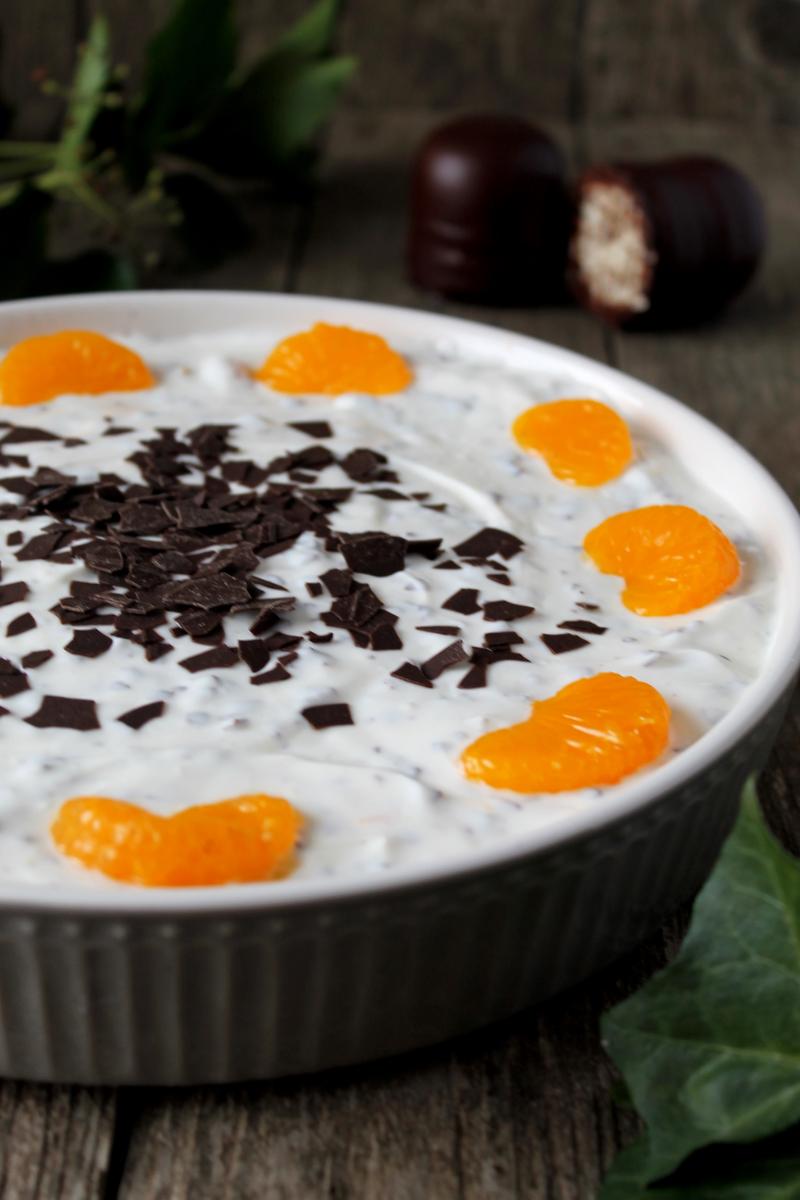 Rezeptbild: Mandarinen-Schokokuss-Schichtdessert