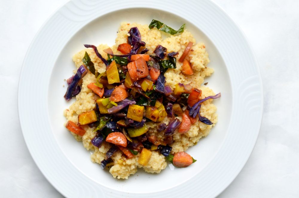 Rezeptbild: Wintergemüse mit Couscous