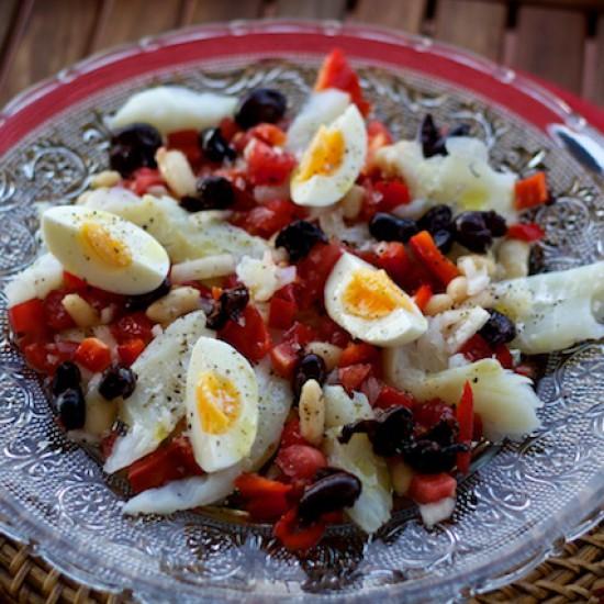 Rezeptbild: Spanischer Stockfisch Salat