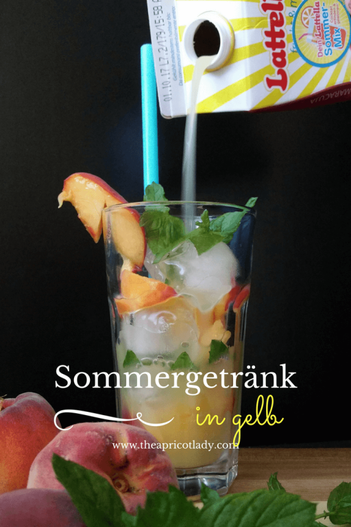 Rezeptbild: Sommergetränk in gelb