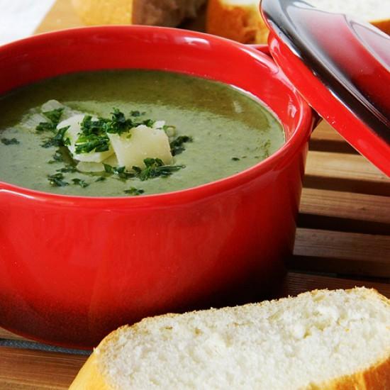 Rezeptbild: Spinatcremesuppe