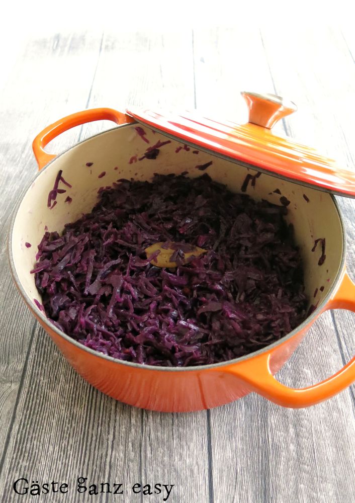 Rezeptbild: Selbstgemachter Rotkohl