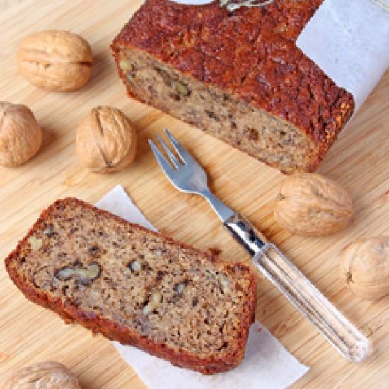 Rezeptbild: Bananenkuchen mit Walnuessen