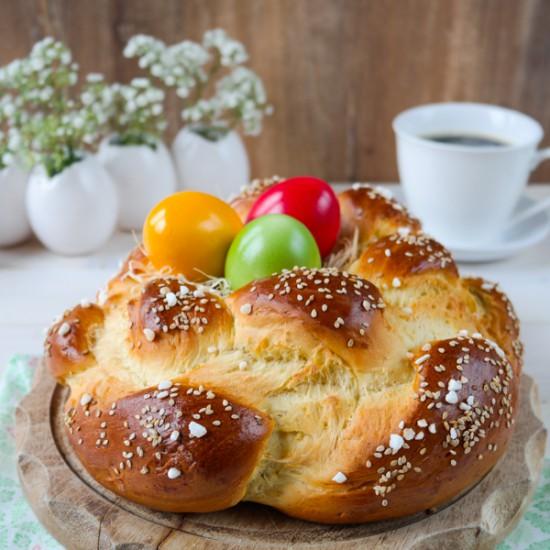Rezeptbild: Hefekranz