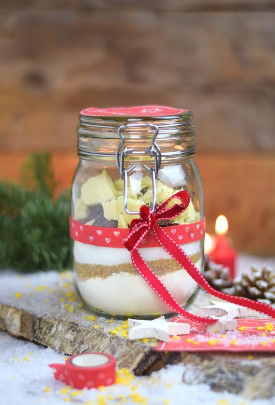 Rezeptbild: Knuspercookies inkl. Cookie Mix zum Verschenken