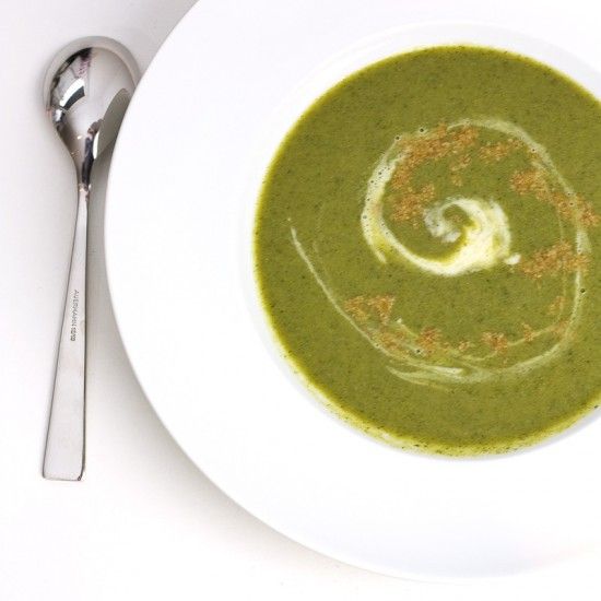 Rezeptbild: Brokkolisuppe mit Grünkern