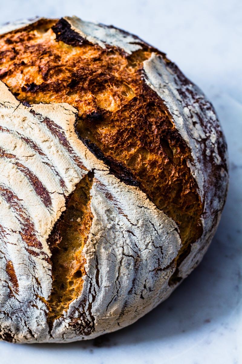 Rezeptbild: No Knead Bread - Brotbacken ganz ohne Kneten