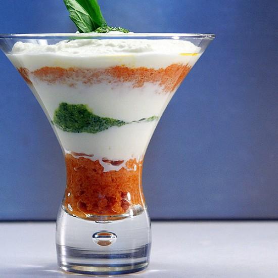 Rezeptbild: Mozzarella Caprese Winterfassung