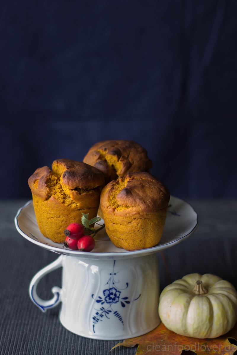 Rezeptbild: Kürbis-Emmer-Muffins