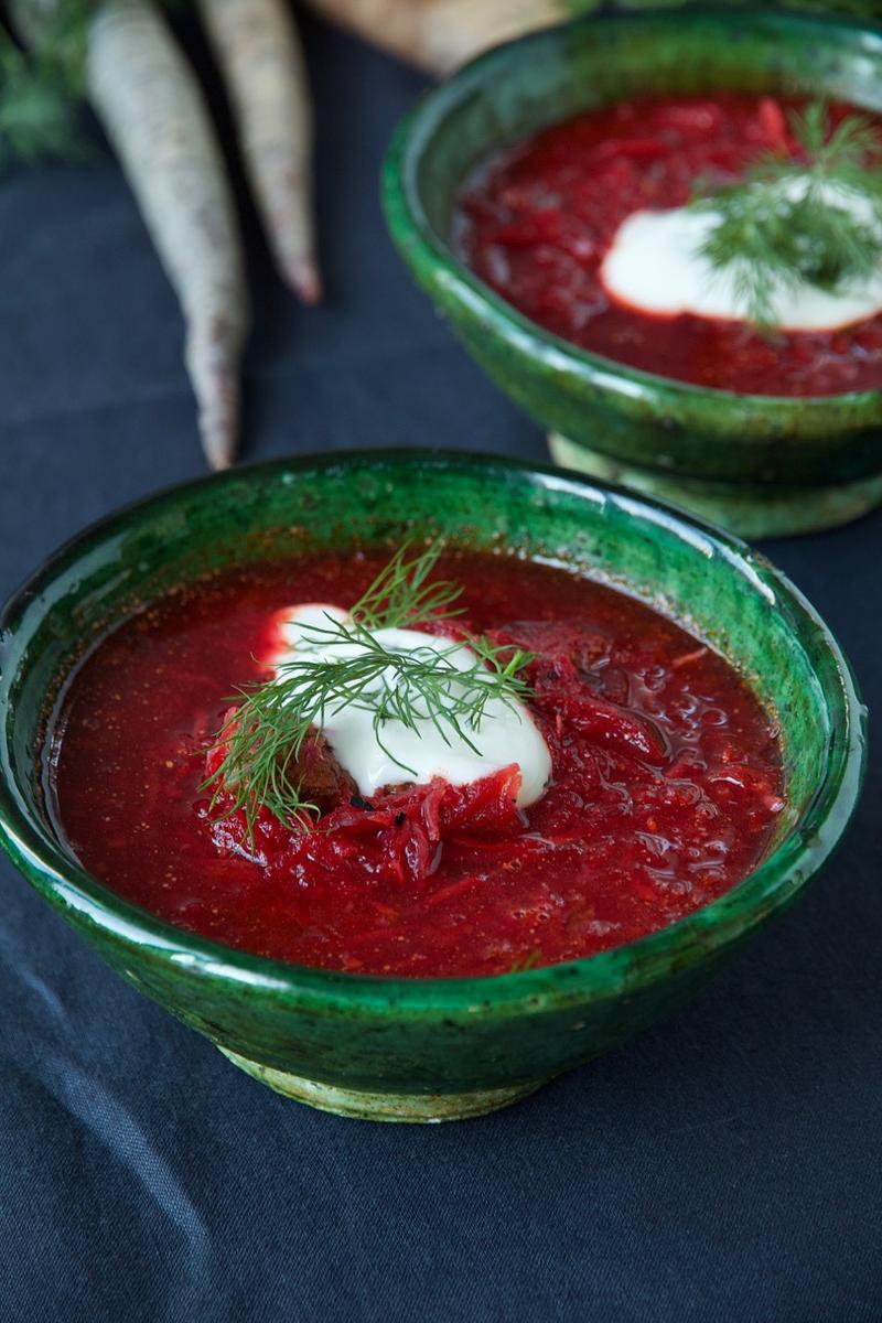 Rezeptbild: Soup-e Borscht - Borschtsch nach persischer Art