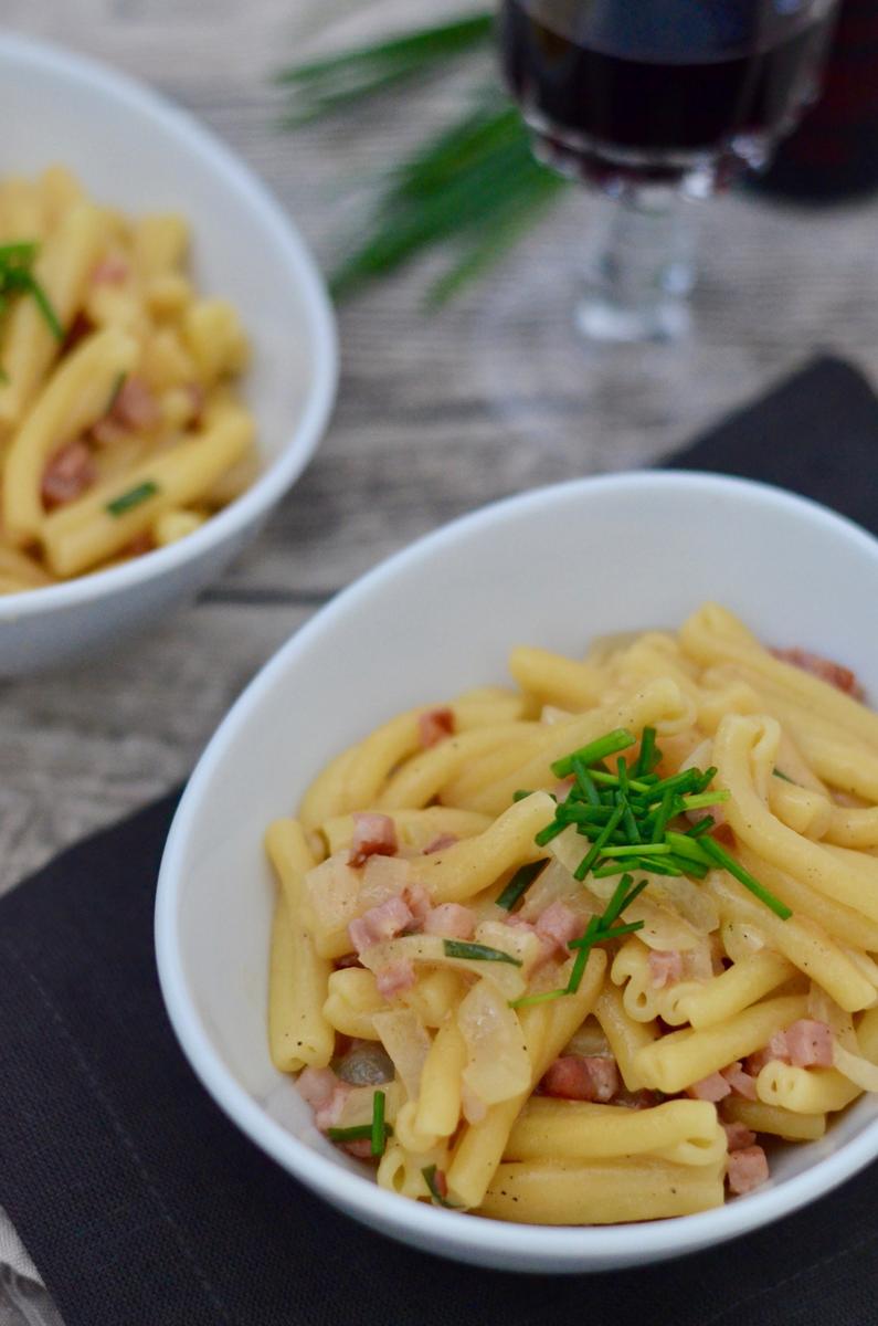 Rezeptbild: Casarecce alla Carbonara