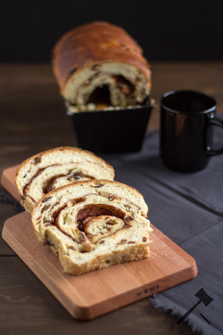 Rezeptbild: Cinnamon Raisin Swirl Bread