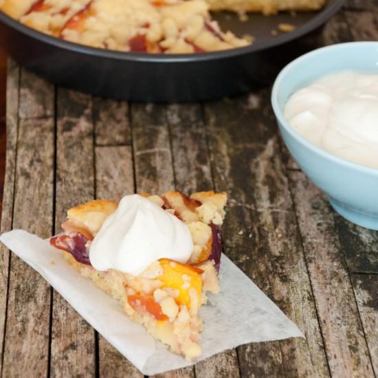 Rezeptbild: Nektarinenstreusel