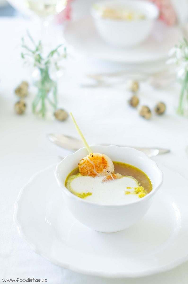 Rezeptbild: Zitronengrassuppe