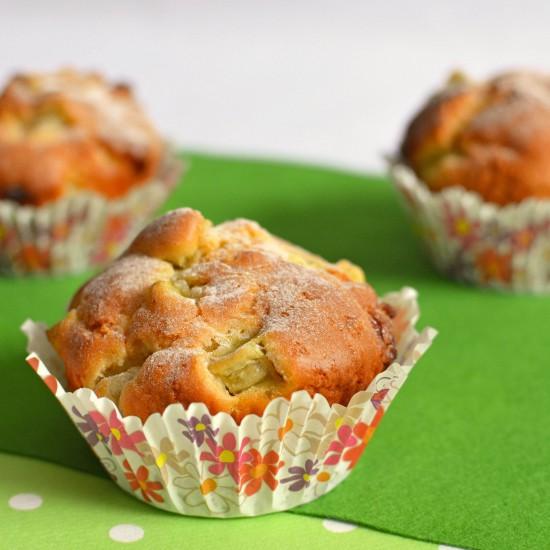Rezeptbild: Rhabarber Muffins