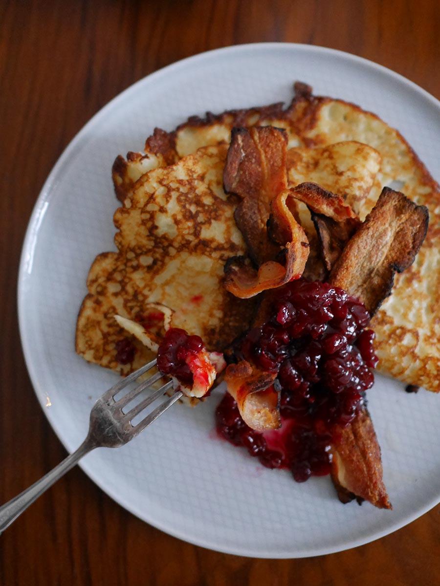 Rezeptbild: Schwedische Kartoffelpfannkuchen (Raggmunk)