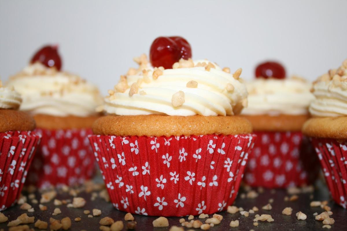 Rezeptbild: Frankfurter-Kranz-Cupcakes