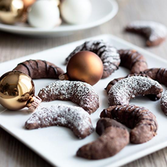 Rezeptbild: Brownie-Kipferl