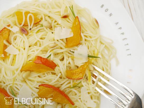 Rezeptbild: Herbstliche Kürbis-Pasta zum Weltnudeltag!