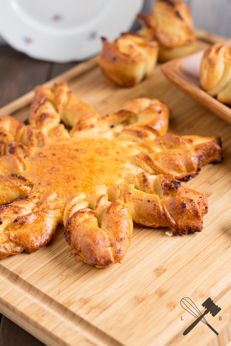 Rezeptbild: Marmeladen-Kokos Blume