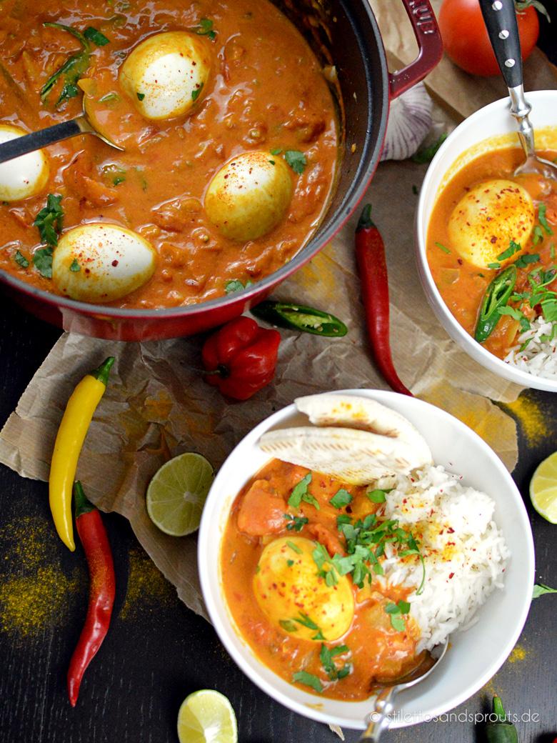 Rezeptbild: Indisches Egg Curry