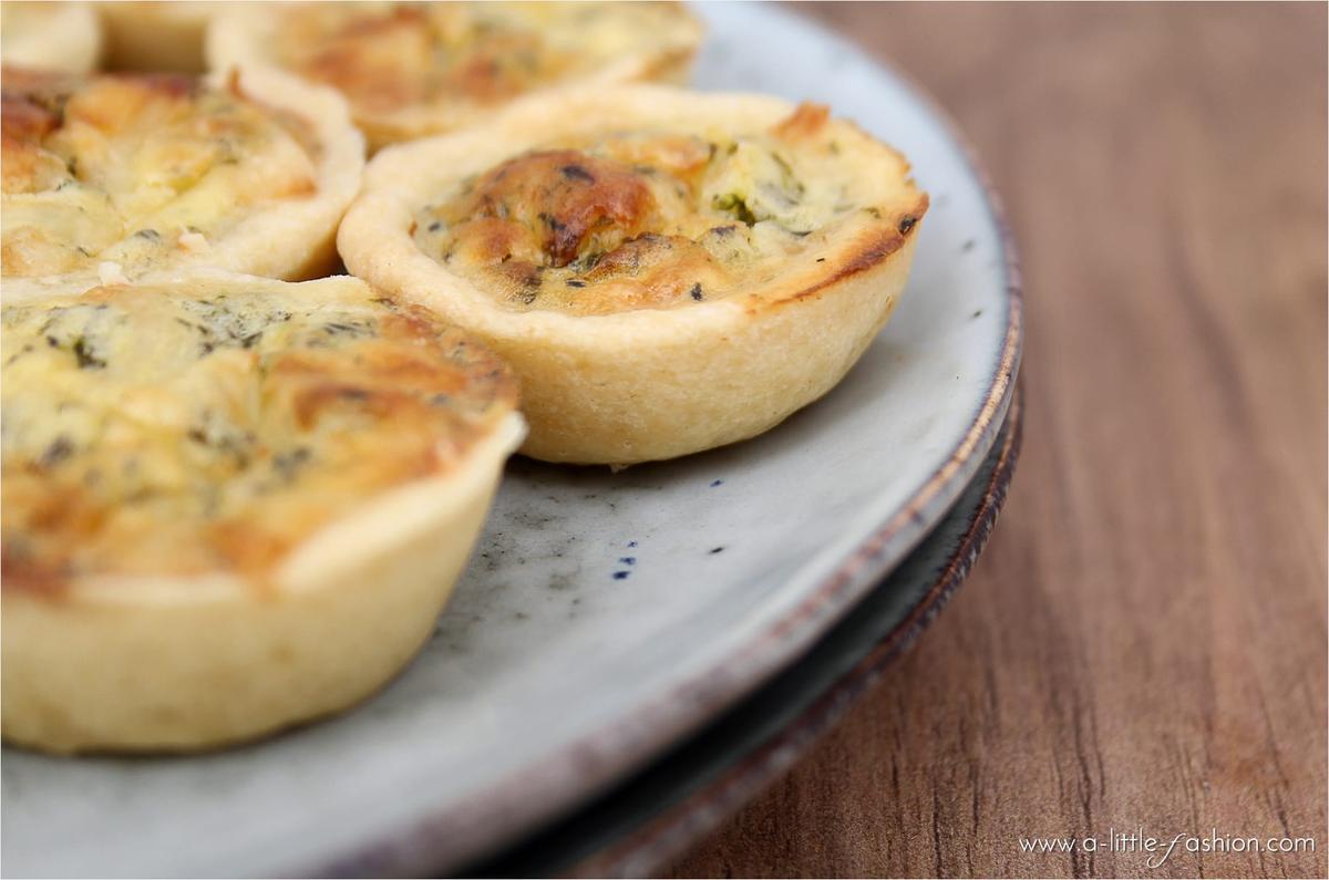 Rezeptbild: Mini-Quiches mit Frischkäse