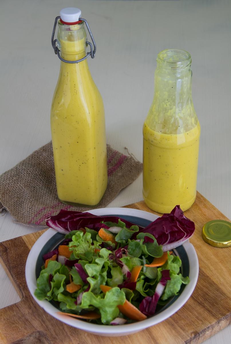 Rezeptbild: Delikates Honig-Senf-Dressing