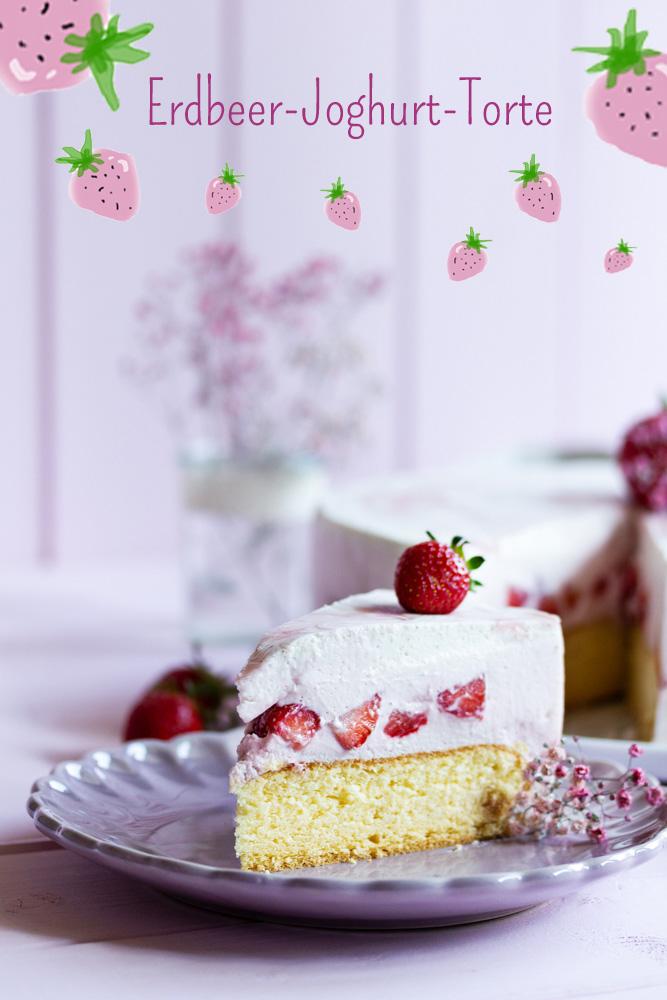 Rezeptbild: Erdbeer-Joghurt-Torte 2