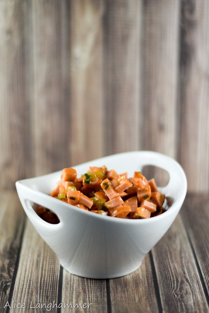 Rezeptbild: Pikanter Wurstsalat