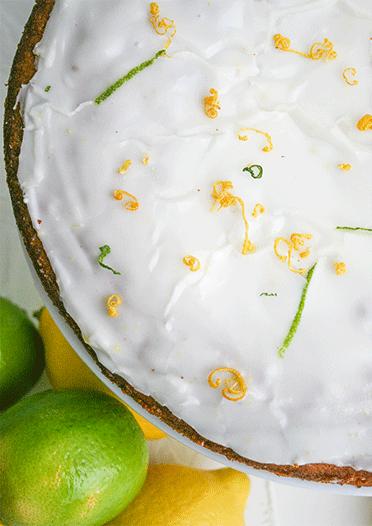 Rezeptbild: Citronmåne – Dänischer Zitronenkuchen