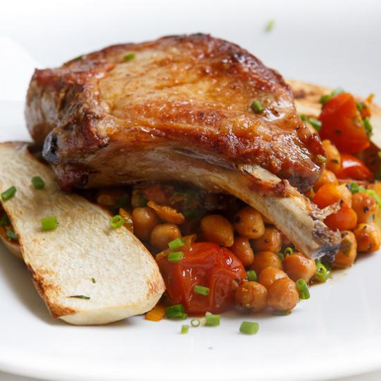 Rezeptbild: Kotelett vom Iberico
