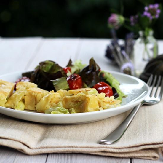 Rezeptbild: Maultaschen gefüllt mit Spitzkohl