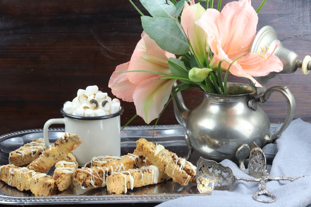 Rezeptbild: Biscotti mit getrockneten Aprikosen und Walnüssen
