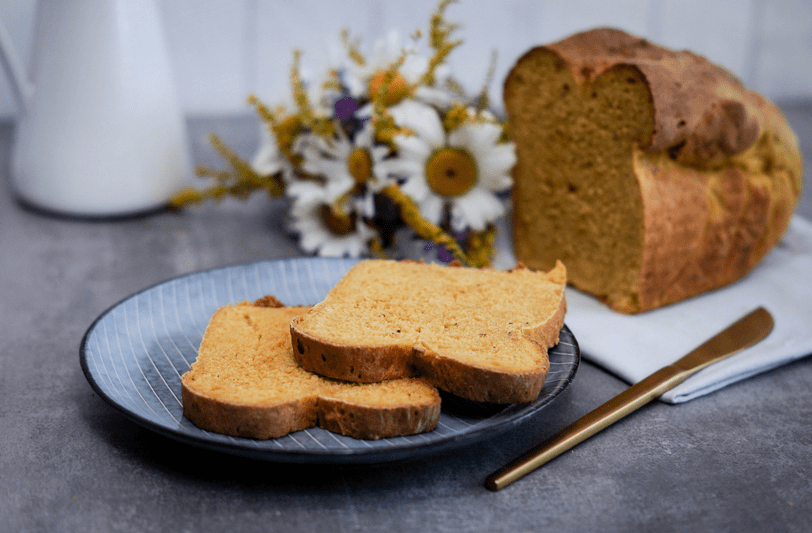 Rezeptbild: veganes Kürbisbrot Rezept