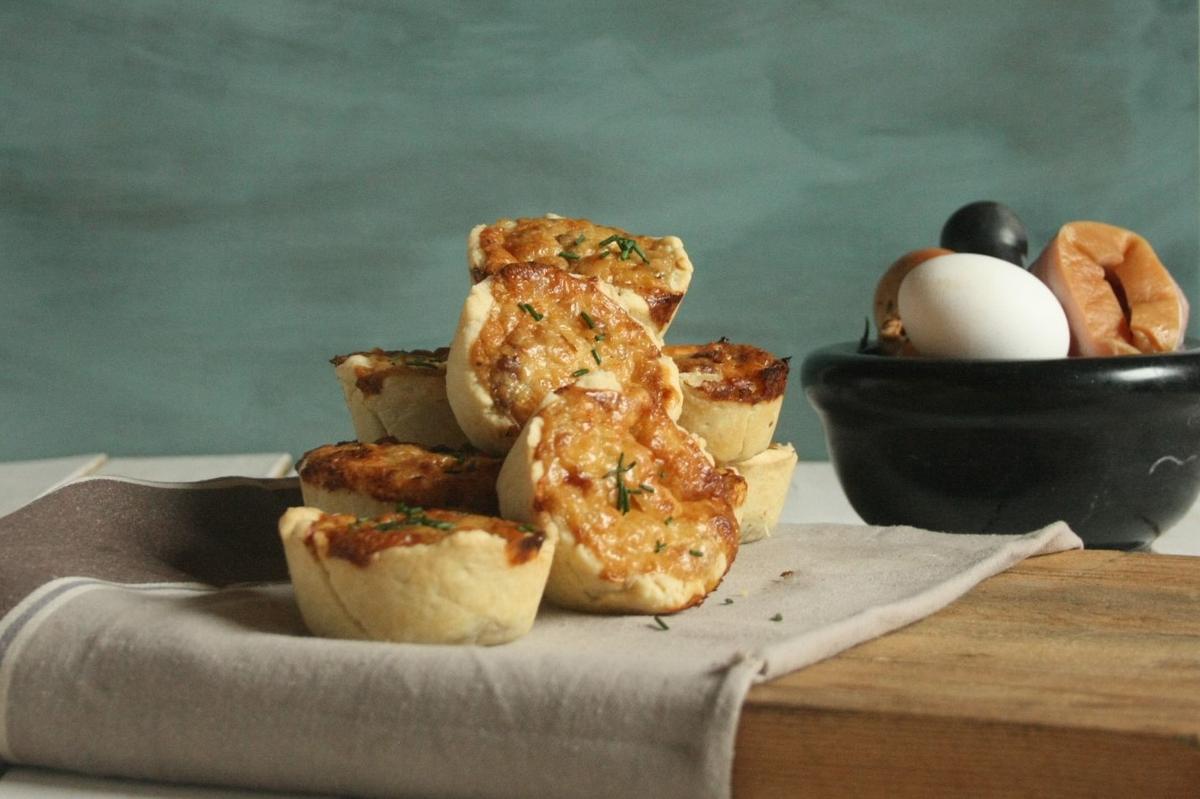 Rezeptbild: Mini-Quiche-Lorraines