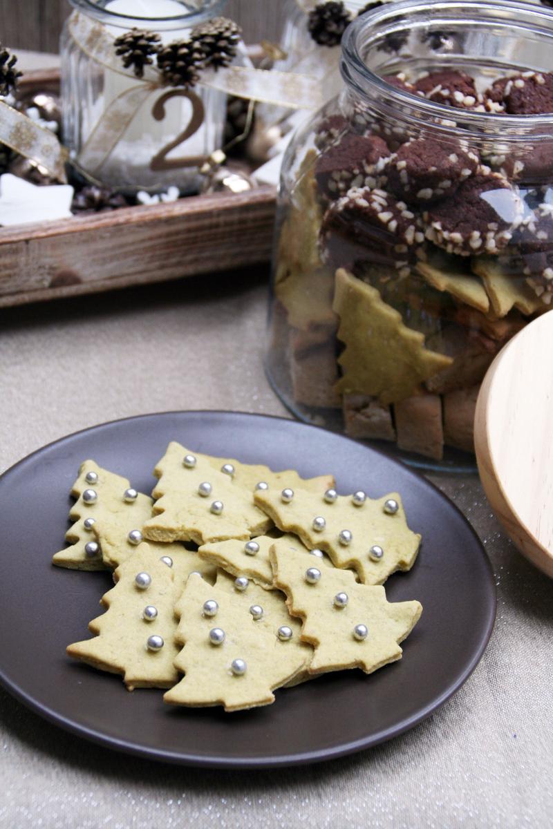 Rezeptbild: Matcha-Plätzchen