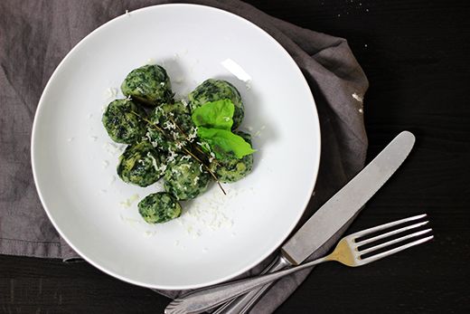 Rezeptbild: Spinat-Ricotta-Gnocchi aka Malfatti
